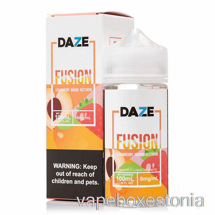 Vape Box Estonia Maasika Mango Nektariin - 7 Daze Fusion - 100ml 0mg